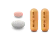 Evening dose of VOQUEZNA® Triple Pak® (vonoprazan, amoxicillin, clarithromycin): 20 milligram with 2 amoxicillin capsules at 500 mg and one clarithromycin tablet at 500 mg